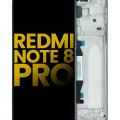 LCD Assembly With Frame For Xiaomi Redmi Note 8 Pro (Refurbished) (White)