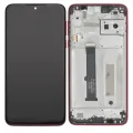 LCD Assembly With Frame For Motorola Moto G8 Play (XT2015 / 2019) (Refurbished) (Magenta Red)