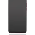 LCD Assembly With Frame For Motorola Moto G8 Play (XT2015 / 2019) (Refurbished) (Magenta Red)