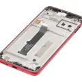 LCD Assembly With Frame For Motorola Moto G8 Play (XT2015 / 2019) (Refurbished) (Magenta Red)