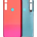 Back cover Glass For Motorola Moto G8 Play (XT2015 / 2019) (Magenta red)