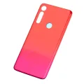 Back cover Glass For Motorola Moto G8 Play (XT2015 / 2019) (Magenta red)