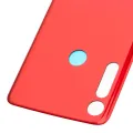 Back cover Glass For Motorola Moto G8 Play (XT2015 / 2019) (Magenta red)