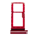 Dual Sim Card Tray For Motorola Moto G8 Play (XT2015 / 2019) (Magenta red)
