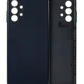 Back Cover Glass For Samsung Galaxy A13 (A135 / 2022) (Aftermarket Plus) (Black)