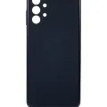 Back Cover Glass For Samsung Galaxy A13 (A135 / 2022) (Aftermarket Plus) (Black)