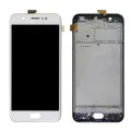 LCD Assembly With Frame For Vivo Y69 (Refurbished) (White)