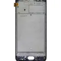 LCD Assembly With Frame For Vivo Y69 (Refurbished) (White)