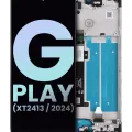 LCD Assembly With Frame For Motorola Moto G Play (XT2413 / 2024) (Genuine OEM) (All Colors)