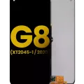 LCD Assembly Without Frame For Motorola Moto G8 (XT2045-1 / 2020) (Refurbished) (Black)