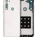 Back cover Glass For Motorola Moto G8 (XT2045-1 / 2020) (White Prism)