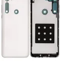 Back cover Glass For Motorola Moto G8 (XT2045-1 / 2020) (White Prism)