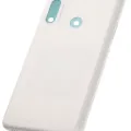 Back cover Glass For Motorola Moto G8 (XT2045-1 / 2020) (White Prism)
