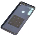 Back cover Glass For Motorola Moto G8 (XT2045-1 / 2020) / G Fast (XT2045-3 / 2020) (Neon Blue)