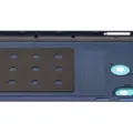 Back cover Glass For Motorola Moto G8 (XT2045-1 / 2020) / G Fast (XT2045-3 / 2020) (Neon Blue)