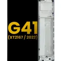 OLED Assembly With Frame For Motorola Moto G41 (XT2167 / 2022) (Refurbished) (All Colors)