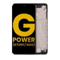 LCD Assembly With Frame For Motorola Moto G Power 5G (XT2311 / 2023) (Refurbished) (All Colors)