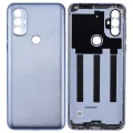 Back Cover Glass For Motorola Moto G Power (XT2165 / 2022) (Aftermarket Plus) (Opal Silver)