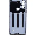 Back Cover Glass For Motorola Moto G Power (XT2165 / 2022) (Aftermarket Plus) (Opal Silver)