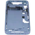 Mid-Frame Housing W/ Small Parts For iPhone 14 (US Version) (Aftermarket Plus) (Blue)