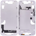 Mid-Frame Housing W/ Small Parts For iPhone 14 (US Version) (Aftermarket Plus) (Purple)