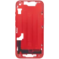 Mid-Frame Housing W/ Small Parts For iPhone 14 (US Version) (Aftermarket Plus) (Red)