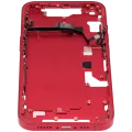 Mid-Frame Housing W/ Small Parts For iPhone 14 (US Version) (Aftermarket Plus) (Red)