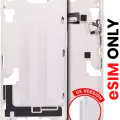 Mid-Frame Housing W/ Small Parts For iPhone 14 (US Version) (Aftermarket Plus) (Starlight)