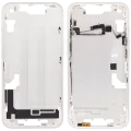 Mid-Frame Housing W/ Small Parts For iPhone 14 (US Version) (Aftermarket Plus) (Starlight)