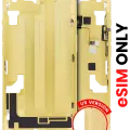 Mid-Frame Housing W/ Small Parts For iPhone 14 (US Version) (Aftermarket Plus) (Yellow)