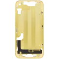 Mid-Frame Housing W/ Small Parts For iPhone 14 (US Version) (Aftermarket Plus) (Yellow)