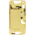 Mid-Frame Housing W/ Small Parts For iPhone 14 (US Version) (Aftermarket Plus) (Yellow)
