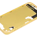 Mid-Frame Housing W/ Small Parts For iPhone 14 (US Version) (Aftermarket Plus) (Yellow)