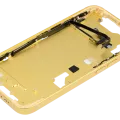 Mid-Frame Housing W/ Small Parts For iPhone 14 (US Version) (Aftermarket Plus) (Yellow)