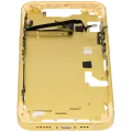 Mid-Frame Housing W/ Small Parts For iPhone 14 (US Version) (Aftermarket Plus) (Yellow)