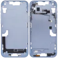 Mid-Frame Housing W/ Small Parts For iPhone 14 Plus (US Version) (Aftermarket Plus) (Blue)