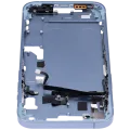 Mid-Frame Housing W/ Small Parts For iPhone 14 Plus (US Version) (Aftermarket Plus) (Blue)