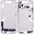 Mid-Frame Housing W/ Small Parts For iPhone 14 Plus (US Version) (Aftermarket Plus) (Purple)