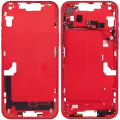 Mid-Frame Housing W/ Small Parts For iPhone 14 Plus (US Version) (Aftermarket Plus) (Red)