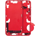 Mid-Frame Housing W/ Small Parts For iPhone 14 Plus (US Version) (Aftermarket Plus) (Red)