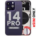 Back Housing W/ Small Parts For iPhone 14 Pro (US Version) (Aftermarket Plus) (Deep Purple)