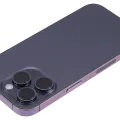 Back Housing W/ Small Parts For iPhone 14 Pro (US Version) (Aftermarket Plus) (Deep Purple)