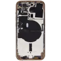 Back Housing W/ Small Parts For iPhone 14 Pro (US Version) (Aftermarket Plus) (Gold)