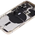 Back Housing W/ Small Parts For iPhone 14 Pro (US Version) (Aftermarket Plus) (Gold)