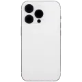 Back Housing W/ Small Parts For iPhone 14 Pro (US Version) (Aftermarket Plus) (Silver)