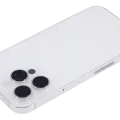 Back Housing W/ Small Parts For iPhone 14 Pro (US Version) (Aftermarket Plus) (Silver)
