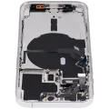 Back Housing W/ Small Parts For iPhone 14 Pro (US Version) (Aftermarket Plus) (Silver)