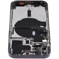 Back Housing W/ Small Parts For iPhone 14 Pro (US Version) (Aftermarket Plus) (Space Black)