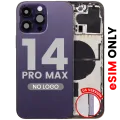 Back Housing W/ Small Parts For iPhone 14 Pro Max (US Version) (Aftermarket Plus) (Deep Purple)