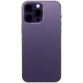 Back Housing W/ Small Parts For iPhone 14 Pro Max (US Version) (Aftermarket Plus) (Deep Purple)